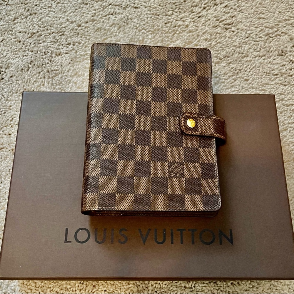 Louis Vuitton Damier Medium 3 Ring Agenda